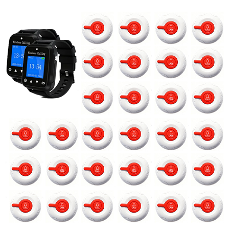 Pack Sécurité Instantanée : 2 Montres Agent Surveillance + 30 Bipeurs Caisse