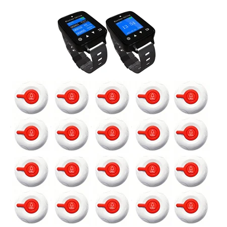 Pack Sécurité Instantanée : 2 Montres Vigile + 20 Bipeurs Sous Caisse